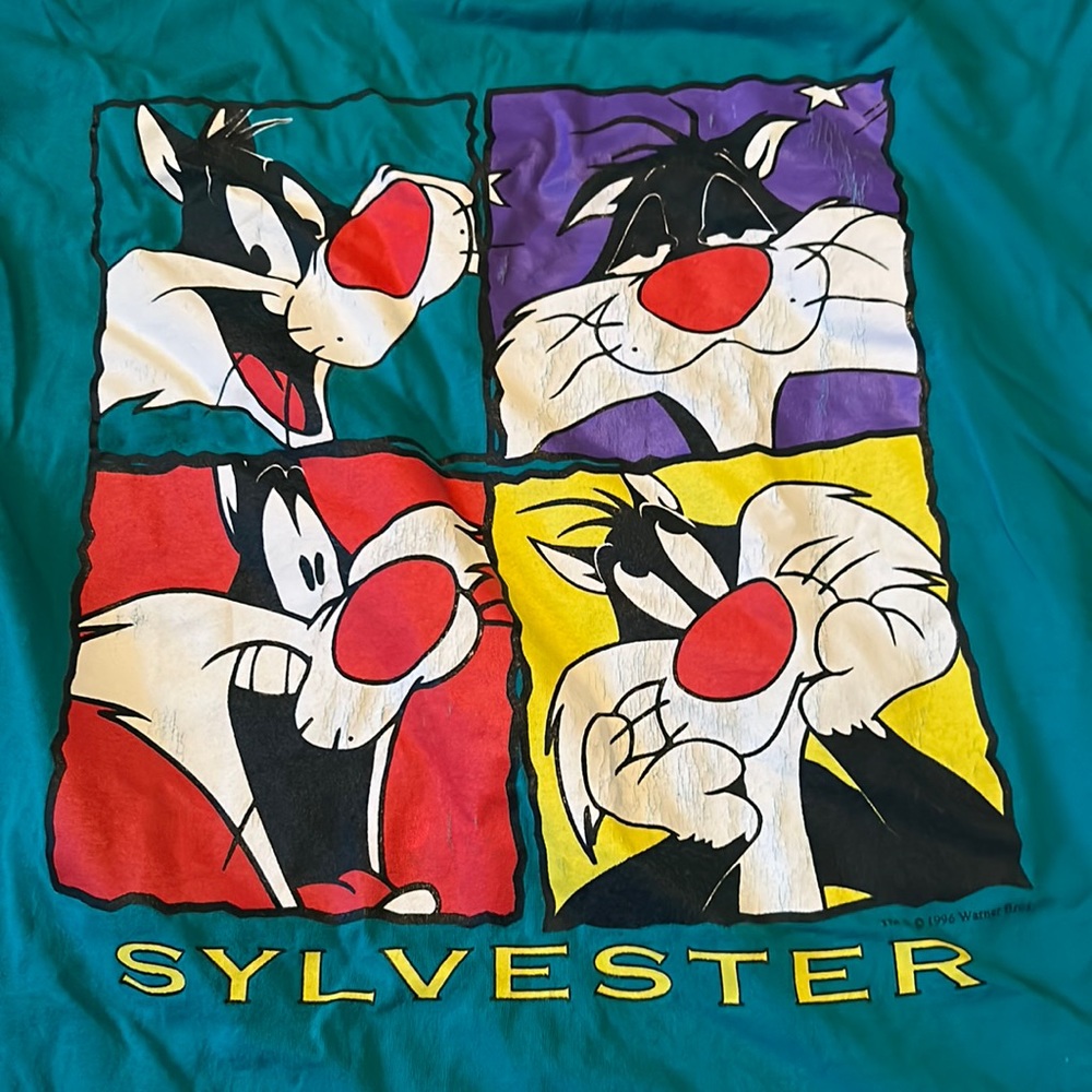 Bugs Bunny Mens Graphic Tee - Sylvester XXL